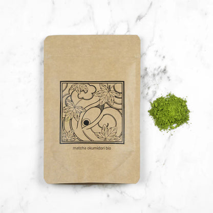 🍃 Okumidori – Thé vert Matcha cérémonial bio 50g - Kumiko Matcha