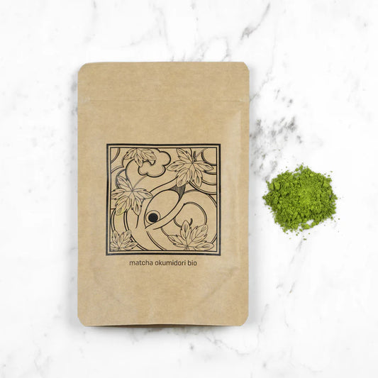 🍃 Okumidori – Thé vert Matcha cérémonial bio 50g - Kumiko Matcha